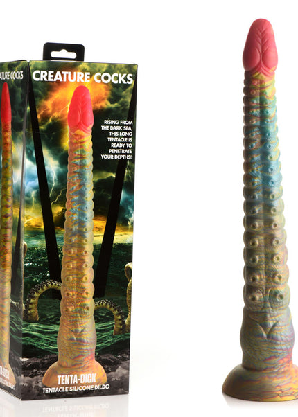Creature Cocks Tenta-Dick - Multi-Coloured 32 cm Tentacle Fantasy Dildo