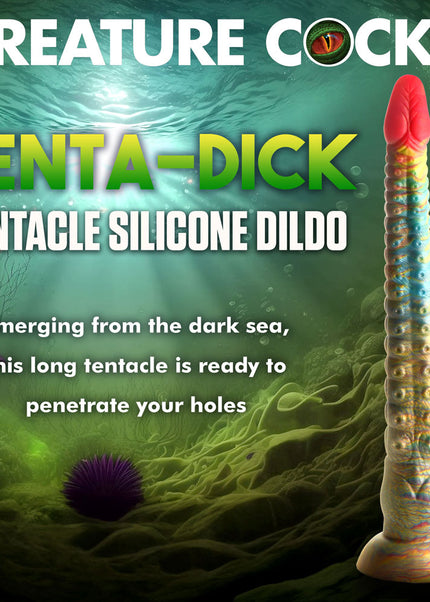 Creature Cocks Tenta-Dick - Multi-Coloured 32 cm Tentacle Fantasy Dildo