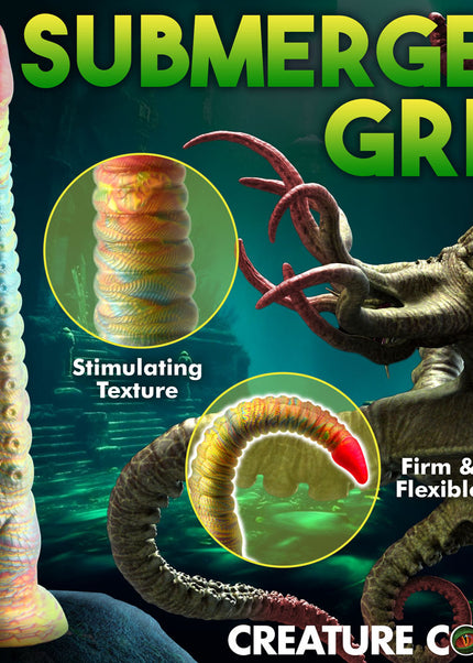 Creature Cocks Tenta-Dick - Multi-Coloured 32 cm Tentacle Fantasy Dildo