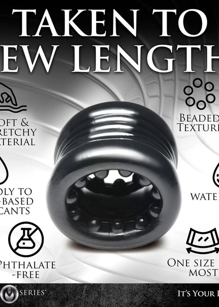 Master Series Ball Stack Ball Stretcher - Black - Black Ball Stretcher