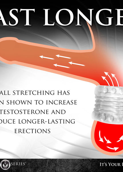 Master Series Ball Stack Ball Stretcher - Clear - Clear Ball Stretcher