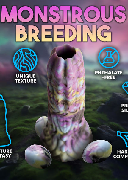 Creature Cocks Dragon Spawn - Multi-Coloured 18.5 cm Ovipositor Fantasy Dildo
