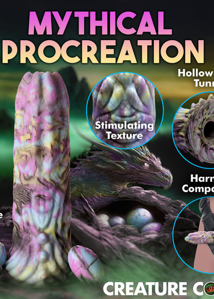 Creature Cocks Dragon Spawn - Multi-Coloured 18.5 cm Ovipositor Fantasy Dildo