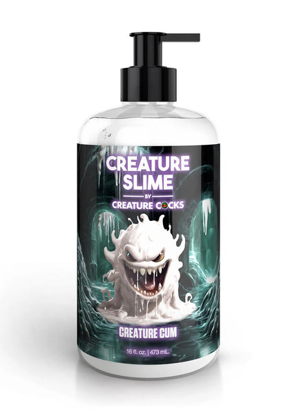 Creature Slime by Creature Cocks - Creature Cum - Cum Lubricant - 473 ml Pump Bottle