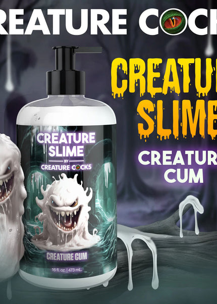 Creature Slime by Creature Cocks - Creature Cum - Cum Lubricant - 473 ml Pump Bottle