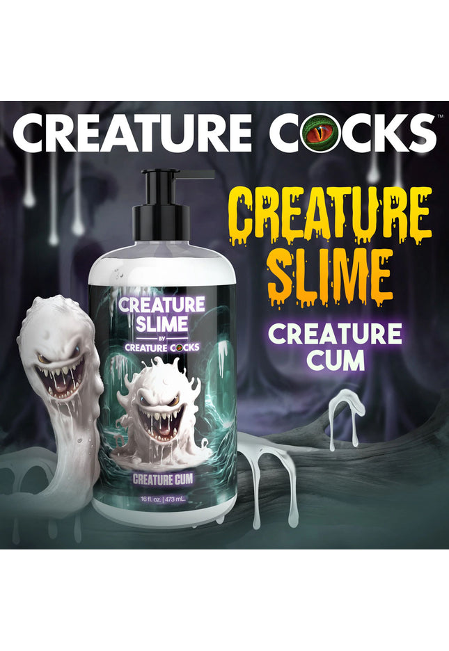 Creature Slime by Creature Cocks - Creature Cum - Cum Lubricant - 473 ml Pump Bottle