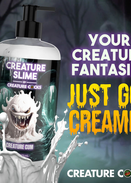 Creature Slime by Creature Cocks - Creature Cum - Cum Lubricant - 473 ml Pump Bottle