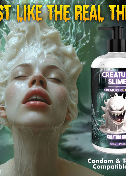 Creature Slime by Creature Cocks - Creature Cum - Cum Lubricant - 473 ml Pump Bottle