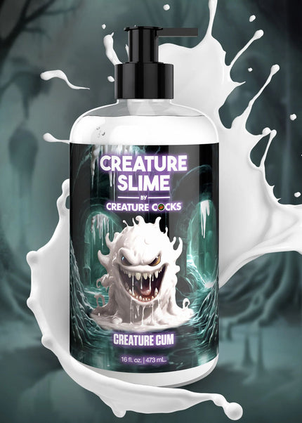 Creature Slime by Creature Cocks - Creature Cum - Cum Lubricant - 473 ml Pump Bottle