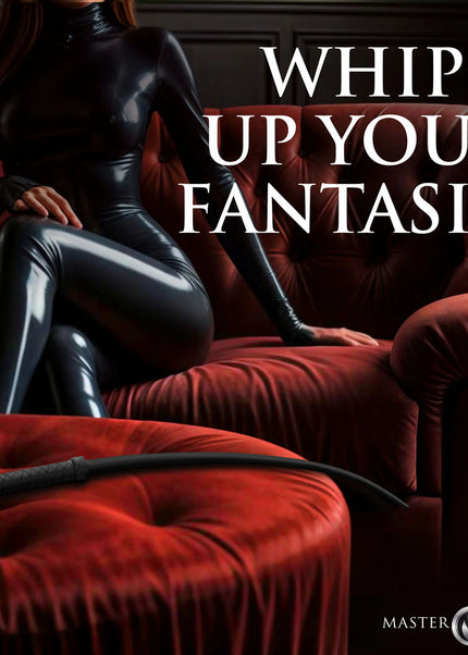 Master Series Viper Tail - Black - Black Silicone Whip