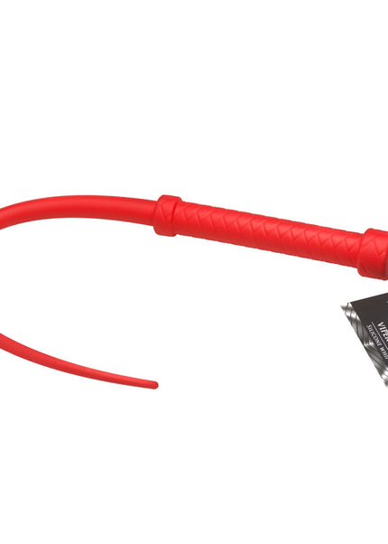 Master Series Viper Tail - Red - Red Silicone Whip