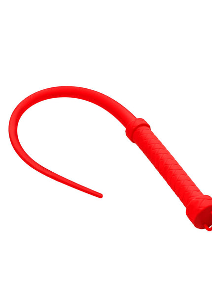 Master Series Viper Tail - Red - Red Silicone Whip