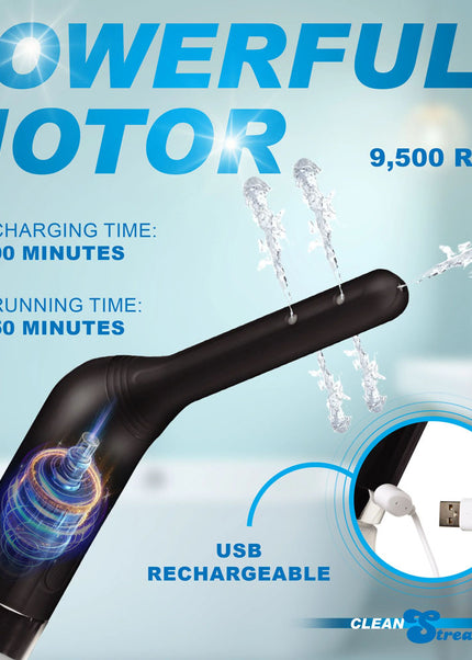 CleanStream Automatic Enema Set - USB Rechargeable Douche - 350 ml Capacity
