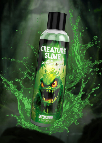 Creature Slime by Creature Cocks - Green Slime - Green Water Based Lubricant - 237 ml Bottle