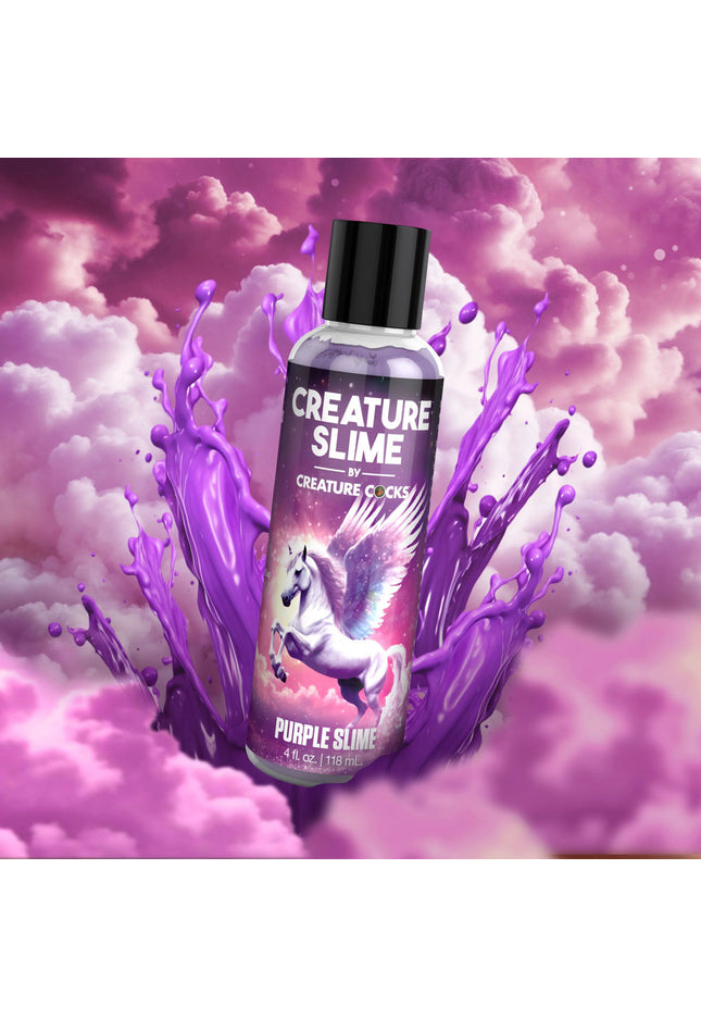 Creature Slime by Creature Cocks - Purple Slime - Purple Water Based Lubricant - 118 ml Bottle
