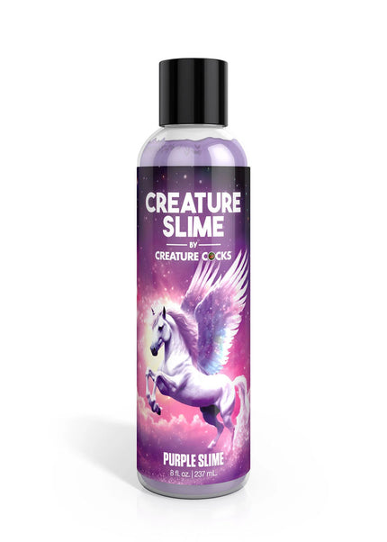 Creature Slime by Creature Cocks - Purple Slime - Purple Water Based Lubricant - 237 ml Bottle