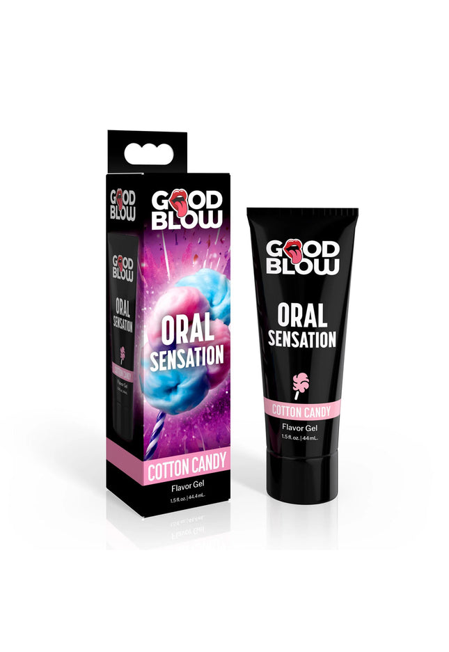 Good Blow Oral Sensation Gel - Cotton Candy - Cotton Candy Flavoured Oral Sex Gel - 44 ml Tube
