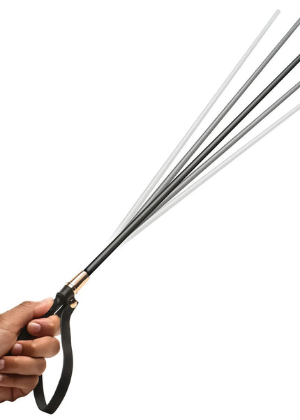 Master Series Sinful Impact Cane - Black Plastic Cane Whip