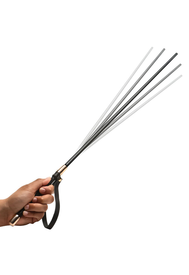 Master Series Sinful Impact Cane - Black Plastic Cane Whip