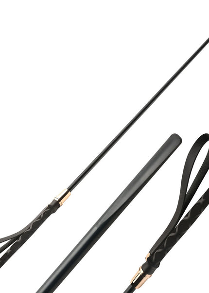 Master Series Sinful Impact Cane - Black Plastic Cane Whip
