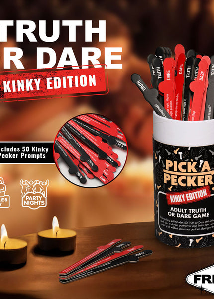 Frisky Pick A Pecker - Kinky Edition - Adult Truth Or Dare Game