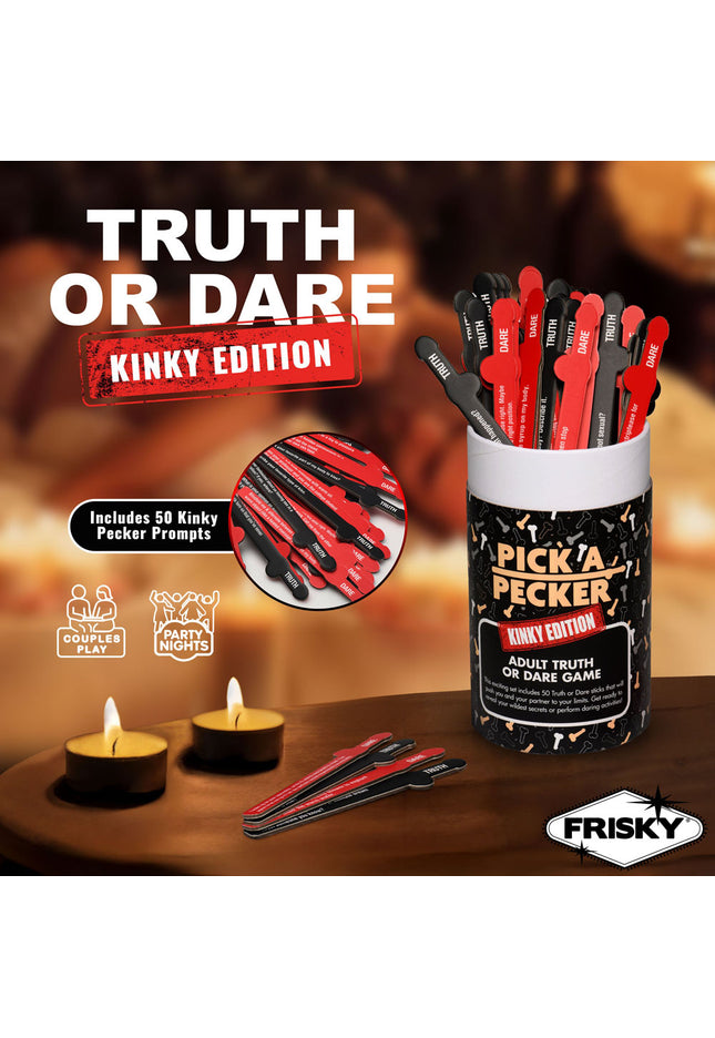 Frisky Pick A Pecker - Kinky Edition - Adult Truth Or Dare Game