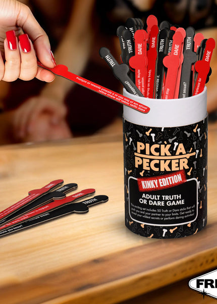Frisky Pick A Pecker - Kinky Edition - Adult Truth Or Dare Game
