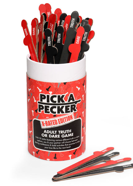 Frisky Pick A Pecker - X-Rated Edition - Adult Truth Or Dare Game