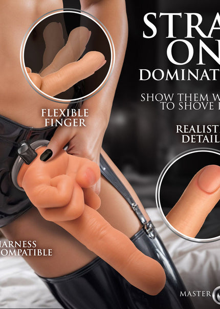 Master Series The Finger - Flesh 21.3 cm Giant Finger Dildo