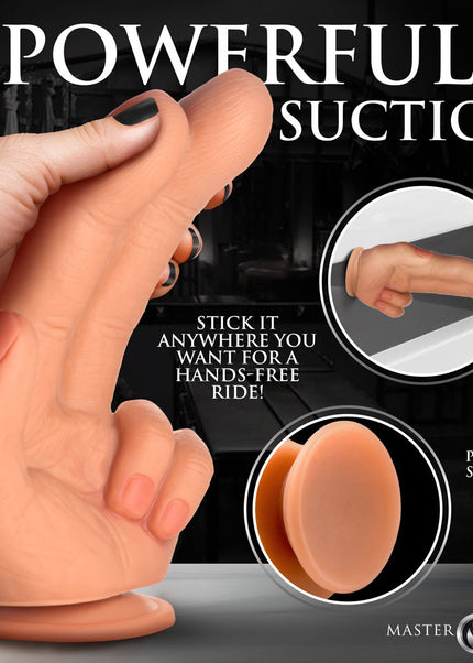 Master Series The Shocker - Flesh 20.8 cm Finger Dildo