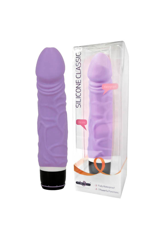Silicone Classic - Purple 17 cm (6.75'') Vibrator