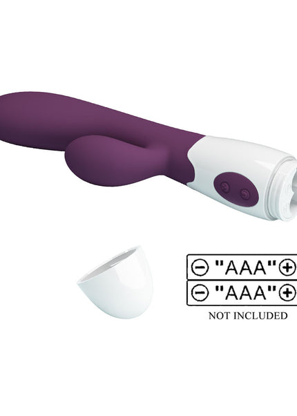Party Up BEN Classic Vibe - Purple - Purple 20 cm Rabbit Vibrator