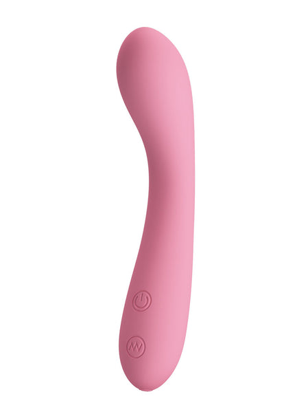 Party Up JOHN Flexible Vibe - Pink - Pink 16 cm USB Rechargeable Vibrator
