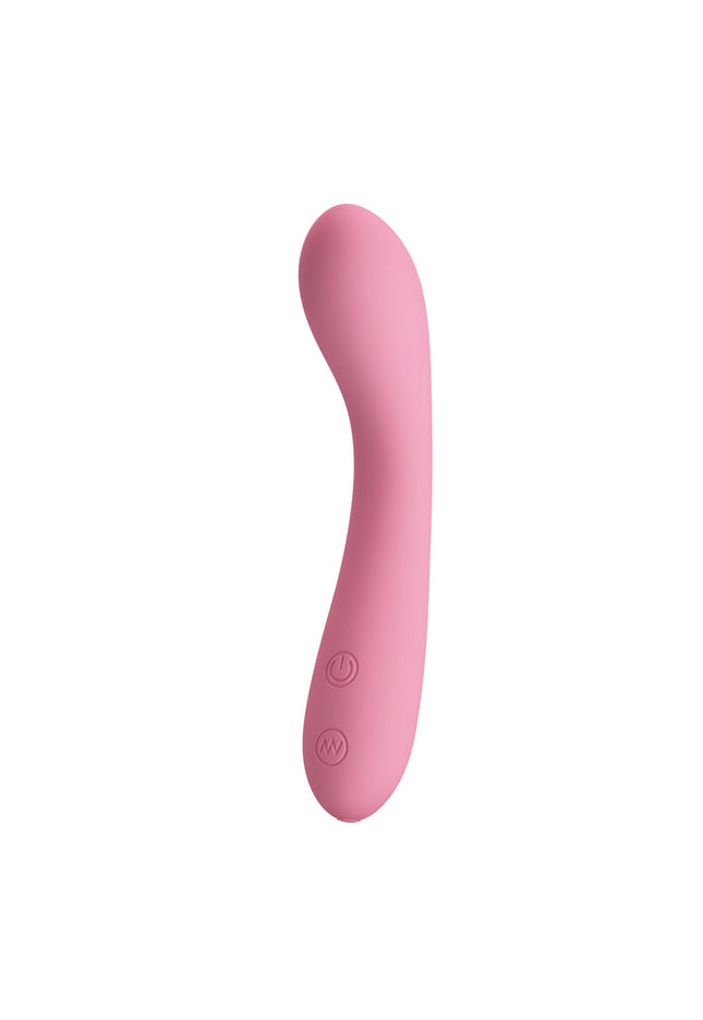 Party Up JOHN Flexible Vibe - Pink - Pink 16 cm USB Rechargeable Vibrator