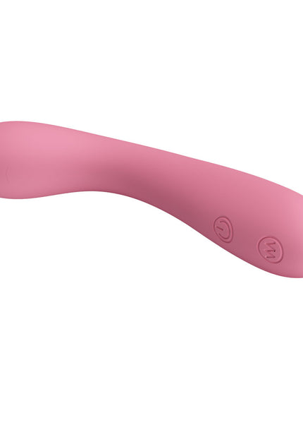 Party Up JOHN Flexible Vibe - Pink - Pink 16 cm USB Rechargeable Vibrator