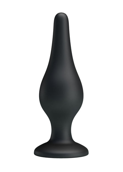 Party Up JEFFREY Butt Plug - Black 14 cm Butt Plug
