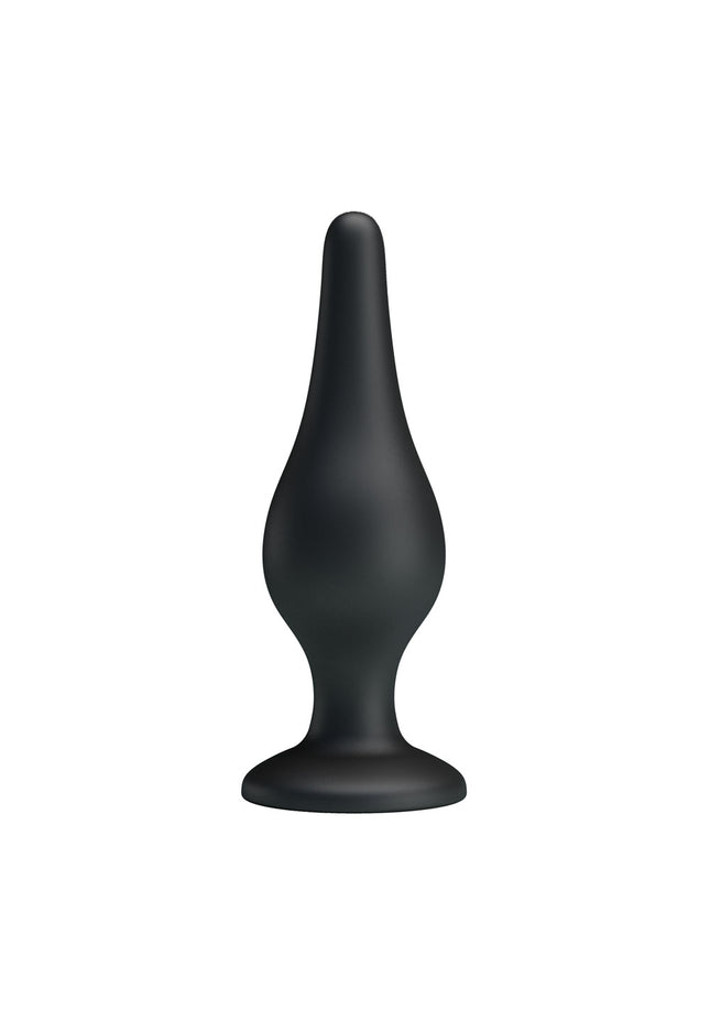 Party Up JEFFREY Butt Plug - Black 14 cm Butt Plug