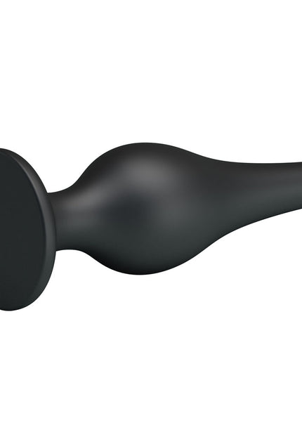 Party Up JEFFREY Butt Plug - Black 14 cm Butt Plug