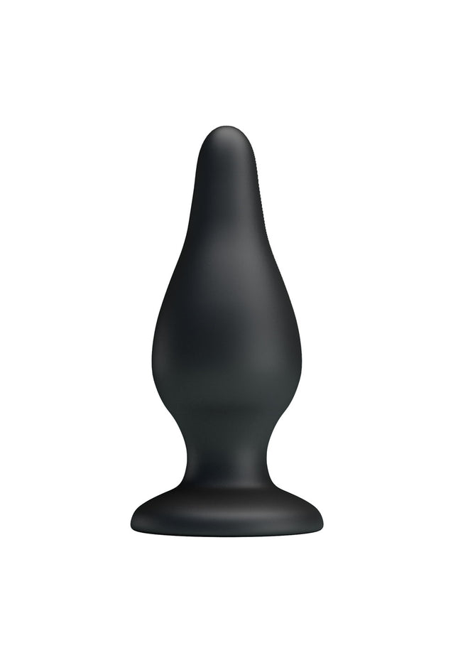Party Up JEREMY Butt Plug - Black 15.4 cm Butt Plug
