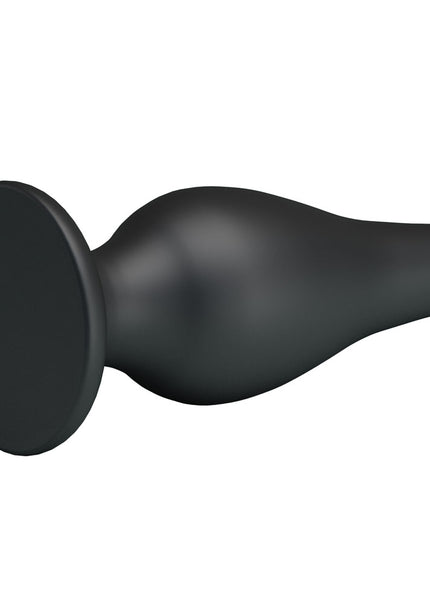 Party Up JEREMY Butt Plug - Black 15.4 cm Butt Plug