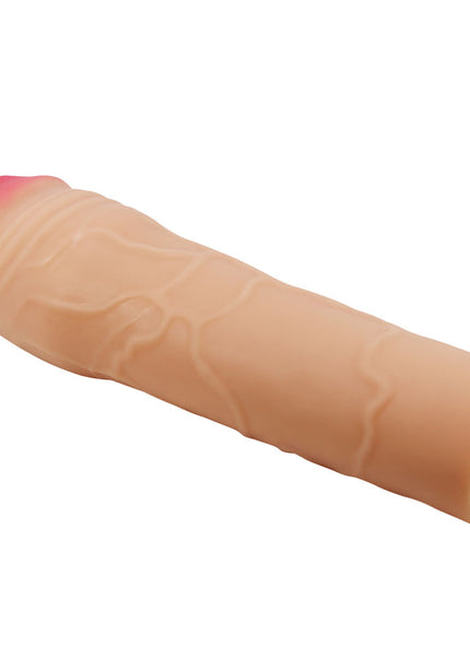 Party Up PARKER 2 Inch Extender Sleeve - Flesh 2 Inch Penis Extender Sleeve