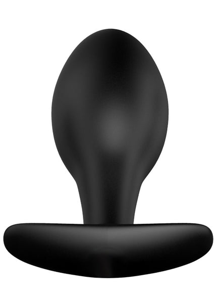 Party Up JEFF Silicone Plug - Black 8.5 cm Butt Plug