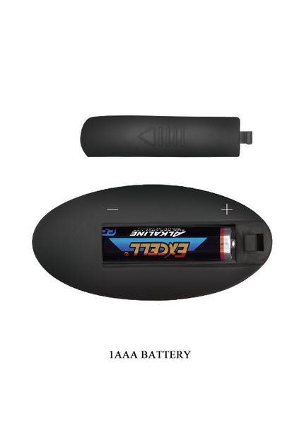 MR PLAY Powerful Vibrating Anal Plug - Black 12.4 cm USB Rechargeable Vibrating Anal Plug with Remote