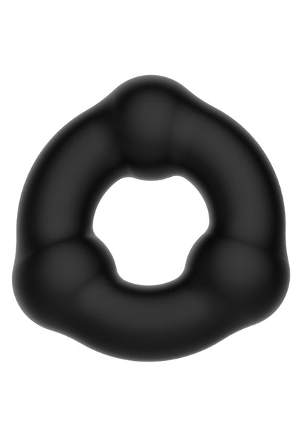 CRAZY BULL Beaded Cock Ring - Black Cock Ring