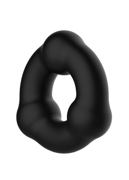 CRAZY BULL Beaded Cock Ring - Black Cock Ring