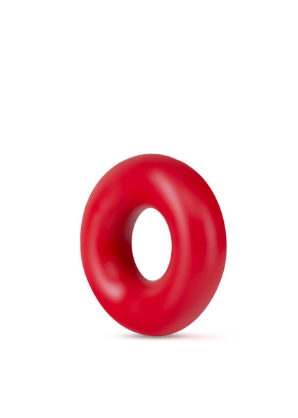 Stay Hard - Donut Rings Oversized - Red Large Cock Rings - Set of 2