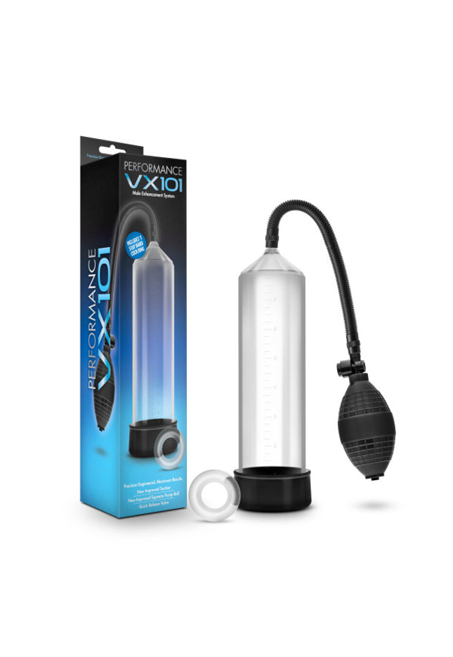 Performance VX101 Male Enhancement Pump - Clear Penis Pump
