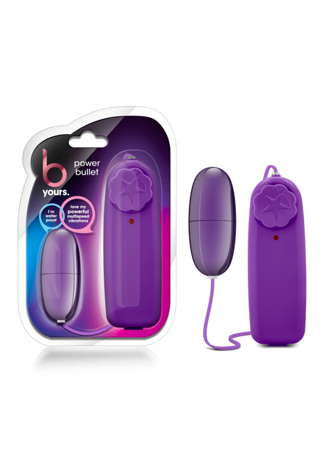 B Yours - Power Bullet - Purple 5.3 cm (2.1'') Bullet