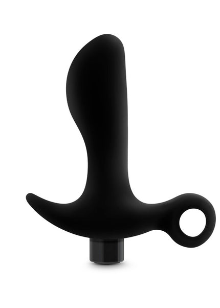 Anal Adventures Platinum Vibrating Prostate Massager 01 - Black 10.8 cm USB Rechargeable Prostate Massager