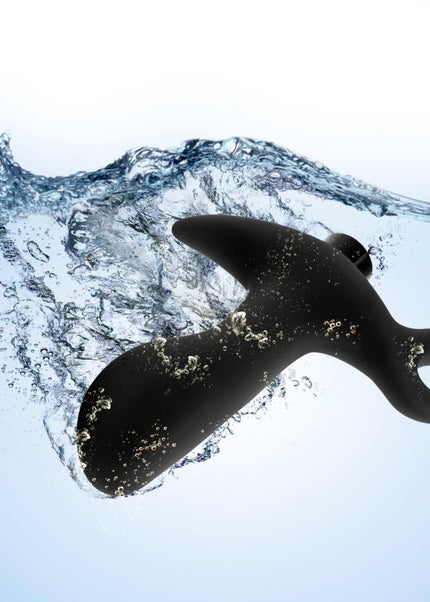 Anal Adventures Platinum Vibrating Prostate Massager 01 - Black 10.8 cm USB Rechargeable Prostate Massager